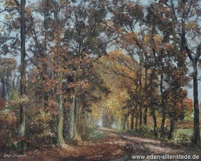 Moorhausen, Gut Moorhausen, 1969, 72,5x58,5 cm, Öl auf Leinwand, Privatbesitz (WV-Nr. 1267)