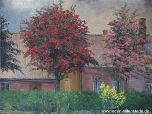 Grafschaft, Haus Hohlen, 1930er, 57,7x43,5 cm, Öl auf Karton, Privatbesitz (WV-Nr. 1740)