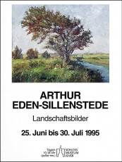 Arthur Eden-Sillenstede. Landschaftsbilder. Ausstellungsplakat. Schlossmuseum Jever 1995
