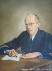 Portrait, Arthur Johannßen, 1942, 47,5x64 cm, Öl auf Leinwand, Privatbesitz (WV-Nr. 43)