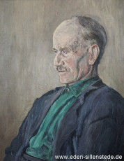 Portrait, Gerd Willms, 1969, 36,5x46,5 cm, Beistz (WV-Nr. 881)
