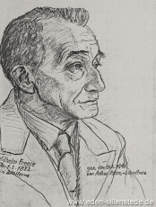 Portrait, Wilhelm Freese, 1948, 16x21 cm, Bleistiftzeichnung, Verschollen (WV-Nr. 1072)