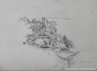 Rethel, 1940, 29,5x22 cm, Bleistift auf Papier, Nachlass Arthur Eden (WV-Nr. 353)