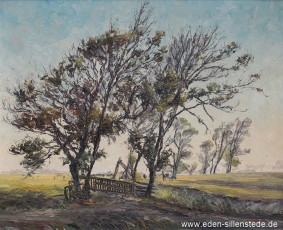 Bottens, Rollboom, 1959, 84,5x69 cm, Öl auf Leinwand, Privatbesitz (WV-Nr. 1645)