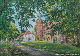 kniphausen-innenhof-der-burg-1950er-76x54-cm-oel-auf-leinwand-privatbesitz-wv-nr.-1719-1